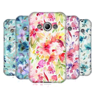 OFFICIAL NINOLA ABSTRACT NATURE FLOWERS SOFT GEL CASE FOR SAMSUNG PHONES 4 - Image 1 of 4