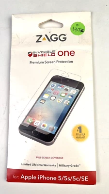 ZAGG InvisibleShield One Premium Screen Protector iPhone 5 / 5s / 5c / SE - Image 1 of 4