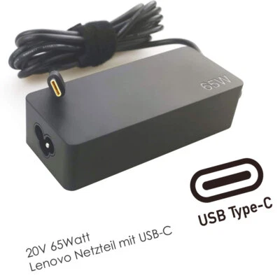 Lenovo 65W Usb-C Supply L480 L580 L380 2011 Yoga Carbon X1. 8, X1 2018 N136 Foto 1 de 4
