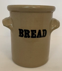 Pearsons of Chesterfield Vtg Ceramic Bread Bin Crock Large Heavy Retro Kitchen - Picture 1 of 8