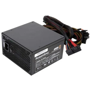 PowerSpec 650 Watt 80 Plus Bronze ATX Power Supply PS 650BF - USED VERY GOOD - Afbeelding 1 van 3