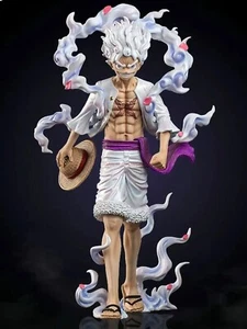 Bandai One Piece P.O.P. Maximum Monkey D. Luffy Gear Five 23cm Action Figure! - Foto 1 di 7