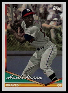 2024 Topps Archives #296 Hank Aaron Milwaukee Braves - Picture 1 of 2