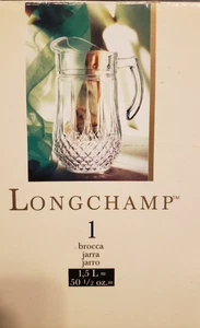 Longchamp Crystal D'Arques Pitcher 50.5 oz. - Picture 1 of 12