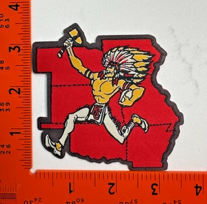 Kansas City Chiefs Retro Iron-On/Sew-On Patch – Vintage Logo - Picture 1 of 1