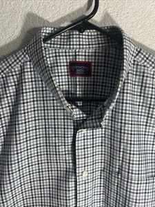 Camisa UNTUCKit Calce Ajustado Sin Arrugas a Cuadros Abotonada X-Grande Negocios Informal - Imagen 1 de 6