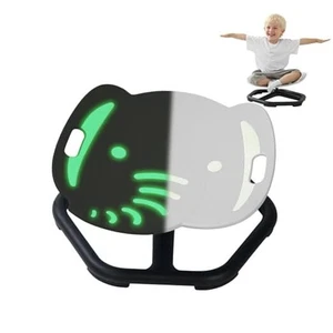 Glow-in-The-Dark Elephant Sensory Spinning Chair for Kids, Autism Sensory Grey - Picture 1 of 7