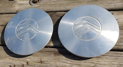 2 tapacubos centrales de rueda usados OEM 98-02 Mercury Grand Marquis F6dc1a096ea Foto 1 de 4