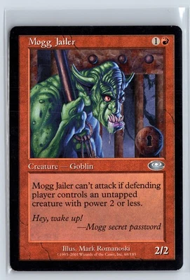 (3x) MOGG JAILER - Planeshift – MTG Magic the Gathering Card - Uncommon - Image 1 of 4