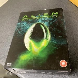 Alien quad trilogy  (DVD, 2003, 9-Disc Set, Box Set) VGC - Picture 1 of 2