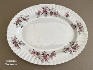 VINTAGE ROYAL ALBERT LAVENDER ROSE SERVING PLATE PLATTER - GREAT CONDITION - Picture 1 of 7