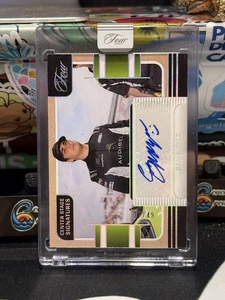 Sam Mayer 2025 Panini Turn Four NASCAR Center Stage Auto /49 TZ - Picture 1 of 2