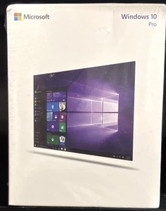 Microsoft Windows 10 Professional versiegelte Box, 32-Bit, 64-Bit, USB 3.0 - Bild 1 von 4