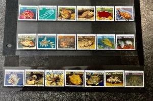Australien Briefmarken 1984 Australian Marine Life kompletter Satz gebraucht, sehr gut Ref.AUS113 - Bild 1 von 1