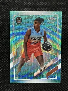 2021-22 Topps Chrome Overtime Elite TJ Clark Aqua/Green OTE rifrattore #85 #/199 - Foto 1 di 2