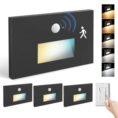 ** NEW Stair Lights | Motion Sensor Indoor/Outdoor | 5CCT | Dimmable w/ Switch** - Image 1 of 4