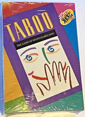 Taboo "The Game of Unspeakable Fun!" Family Game Vintage 1989 New Sealed - Image 1 of 4