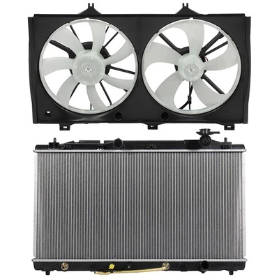 Electric Radiator Cooling Fan Kit For 2009-2014 Toyota Venza 3.5L 3456CC V6 - Image 1 of 4
