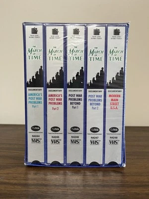 The March of Time Postwar Problems And Solutions VHS Collectors Edition - Image 1 of 2