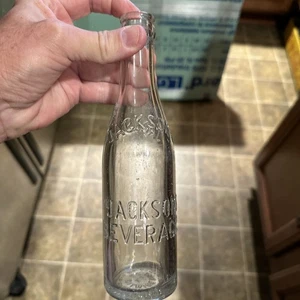 Jackson’s Beverages Embossed Soda Bottle Mission Orange Bottling Wilmington NC - Picture 1 of 16