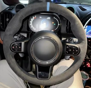 Coprivolante Mini Clubman F54 F57 Cabrio F60 scamosciato fai da te punto azzurro - Foto 1 di 3