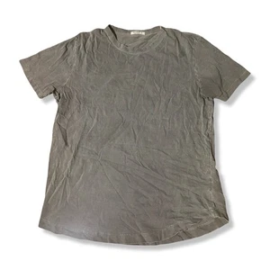 Buck Mason Pima Curve Hem Gray Tee Short Sleeve Mens Size Medium - Picture 1 of 5