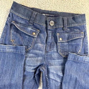 Vintage Miss Sixty Jeans 26 Blue Y2K Basic Italy Low Rise Boho New York Waist 28 - Picture 1 of 16