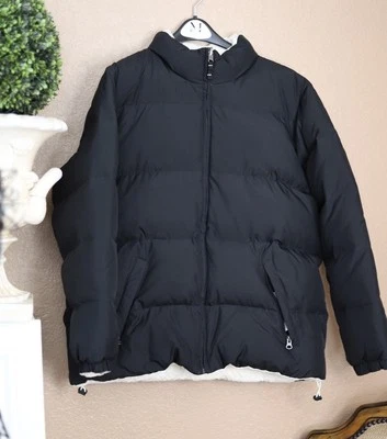 Old Navy Men’s XL Black Puffer Jacket 75% Down Fill Warm Winter Coat - Image 1 of 4