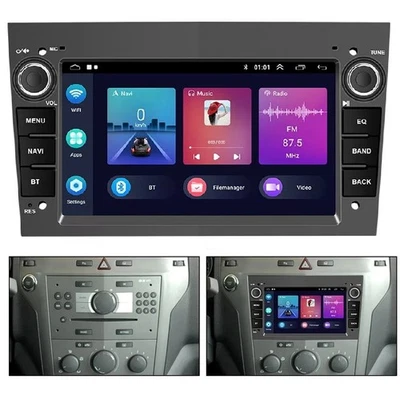 Für Opel Astra H Corsa C D Zafira B Apple Carplay Android 14 Autoradio GPS Navi
