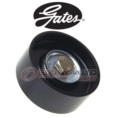 Gates Grooved Pulley Drive Belt Idler Pulley for 2013-2014 Nissan GT-R 3.8L nb - Image 1 of 4