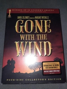 NEW - Gone With The Wind - Collector's Edition (4-Disc DVD Set, 2004 + Booklet) - Imagen 1 de 2