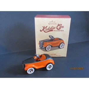 Hallmark Kiddie Car Classics Tracy's Hot Rod 2015 adorno de metal fundido a presión - Imagen 1 de 5