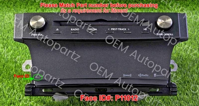 RECEPTOR DE AUDIO ESTÉREO RADIO IS250 LEXUS IS350 IS250 14-17 86140-53260 Foto 1 de 4