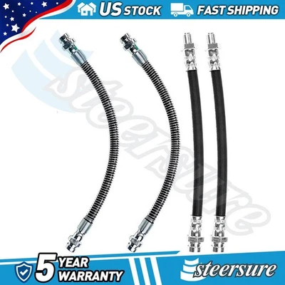 Sunsong Front Inner Front Outer Brake Hydraulic Hose for 1991-1995 Dodge Stealth - Image 1 of 4