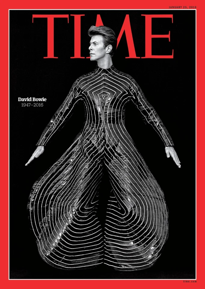 David Bowie - Time Magazine Cover - January 2016 - A4 Mini Print/Poster - Image 1 of 1