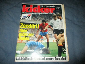Kicker 25.6.1984 52/84 Deutschland Spanien - Bild 1 von 1