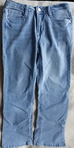 WALLFLOWER GIRL ADJUSTABLE WAIST BOOT CUT JEANS*THE DAISY-SIZE 8-NEW WITH TAGS - Picture 1 of 3