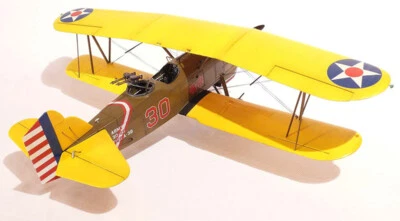 Model Airplane Plans (UC): Curtiss Falcon A-3B Attack 18½" Scale ½A (Musciano) - Image 1 of 4