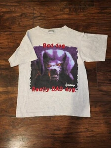 Vintage 90er GÄNSEHAUT Der bellende Hund Geist seltenes T-Shirt Filme Jugend XL  - Bild 1 von 2