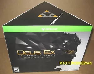 Deus Ex Mankind Divided Collector's Edition Microsoft Xbox One, 2016) New Sealed - Picture 1 of 2