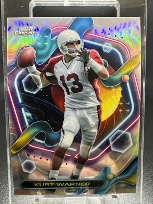 Kurt Warner 2023 Topps Composite Cosmic Chrome #256 Cardinals REFRACTOR - Image 1 of 2