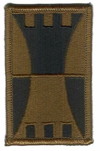 US ARMY 416TH ENGINEER BRIGADE PATCH - SUBDUED - BDU - Picture 1 of 1
