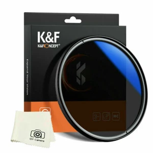 K&F Concept New Circular Polarizer CPL 82mm Filter Blue Coated Sony Nikon Canon - Picture 1 of 7