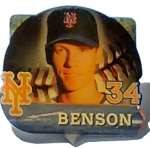 MLBPA New York Mets Chris Benson #34 2005 Lapel Pin - Picture 1 of 2