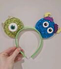 Disney Pixar Monsters Inc - Mike And Sulley Ears Headband -Mickey Mouse - No Bow