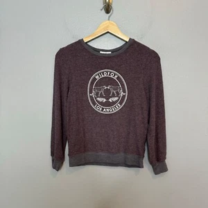 WILDFOX KIDS LA graphic sweatshirt baggy beach jumper size M 7/8 NEW NWT - Picture 1 of 6