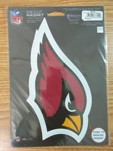 ARIZONA CARDINALS MAGNET DIE CUT WINCRAFT - Picture 1 of 4