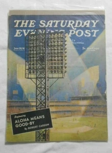 Samstagabend Post Brief nur 28. Juni 1941 Roy Hilton Baseball Park P10 - Bild 1 von 3
