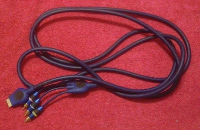 Monster Cable Sony PS2/PS3 AV S Video Cable 10 ft - Image 1 of 4