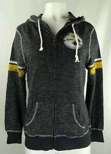 Pittsburgh Steelers NFL Majestic Women's Full-Zip Sweatshirt